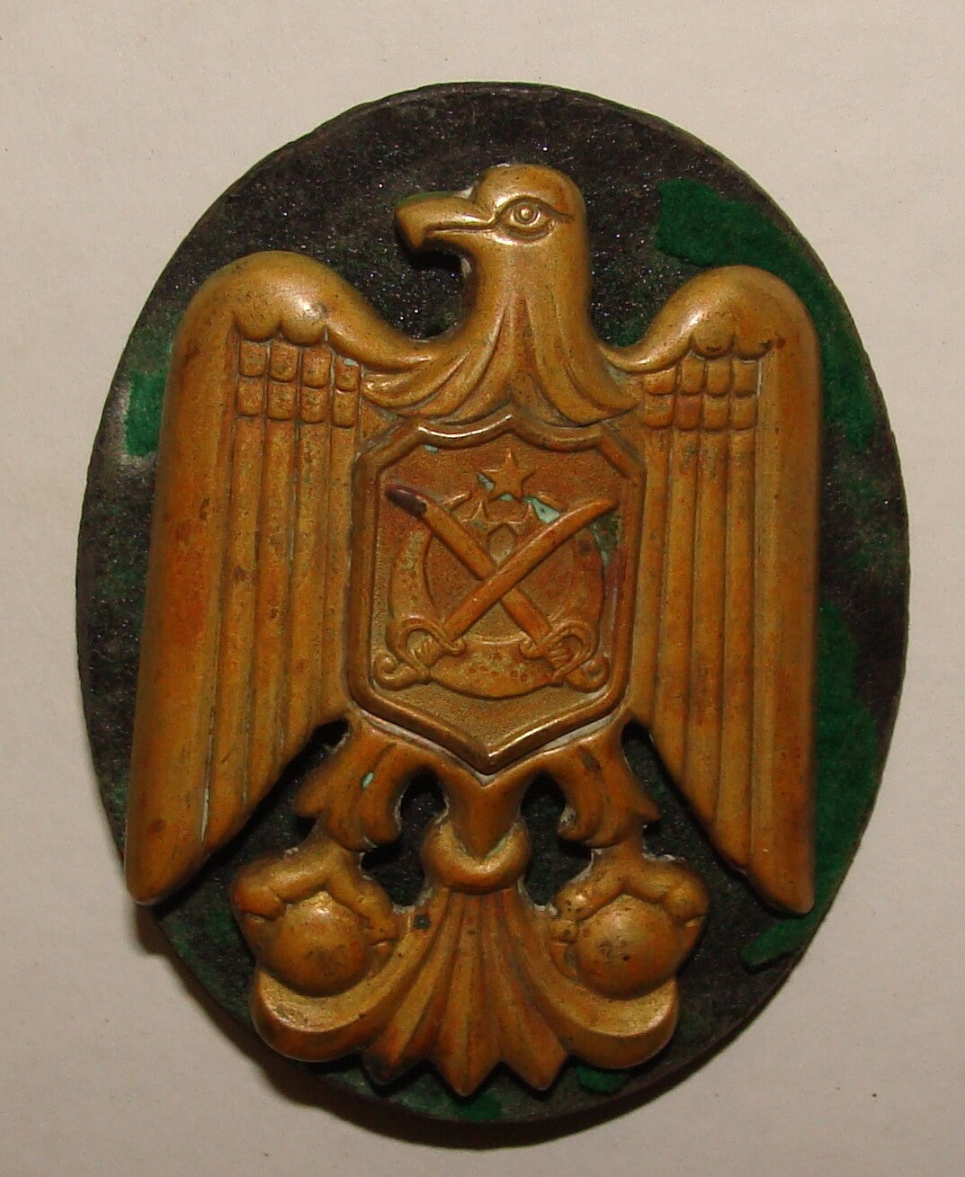 Germany EGYPT ?   ? Army Military Badge Pin ? Eagle Swords Star Shield