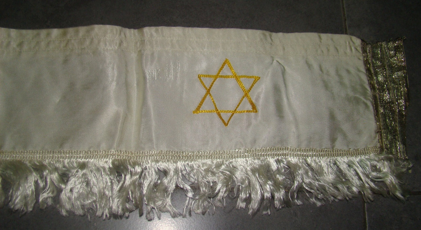 Germany Jewish Judaica Vintage Rabbi Passover Seder Pesach Embroidery Cloth   ?