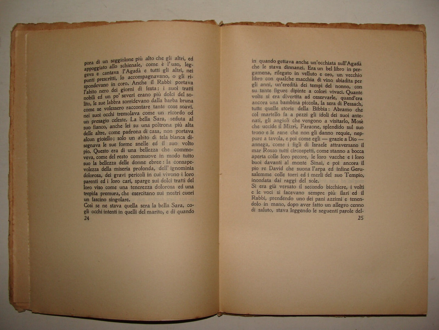 Book Jewish Judaica 1926 Heinrich Heine Bacherach Rabbi Italy Italian