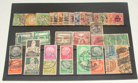Germany 1850 - 1939 Deutsches Reich Stamp Lot Kreuzer Poland Warsaw East Africa