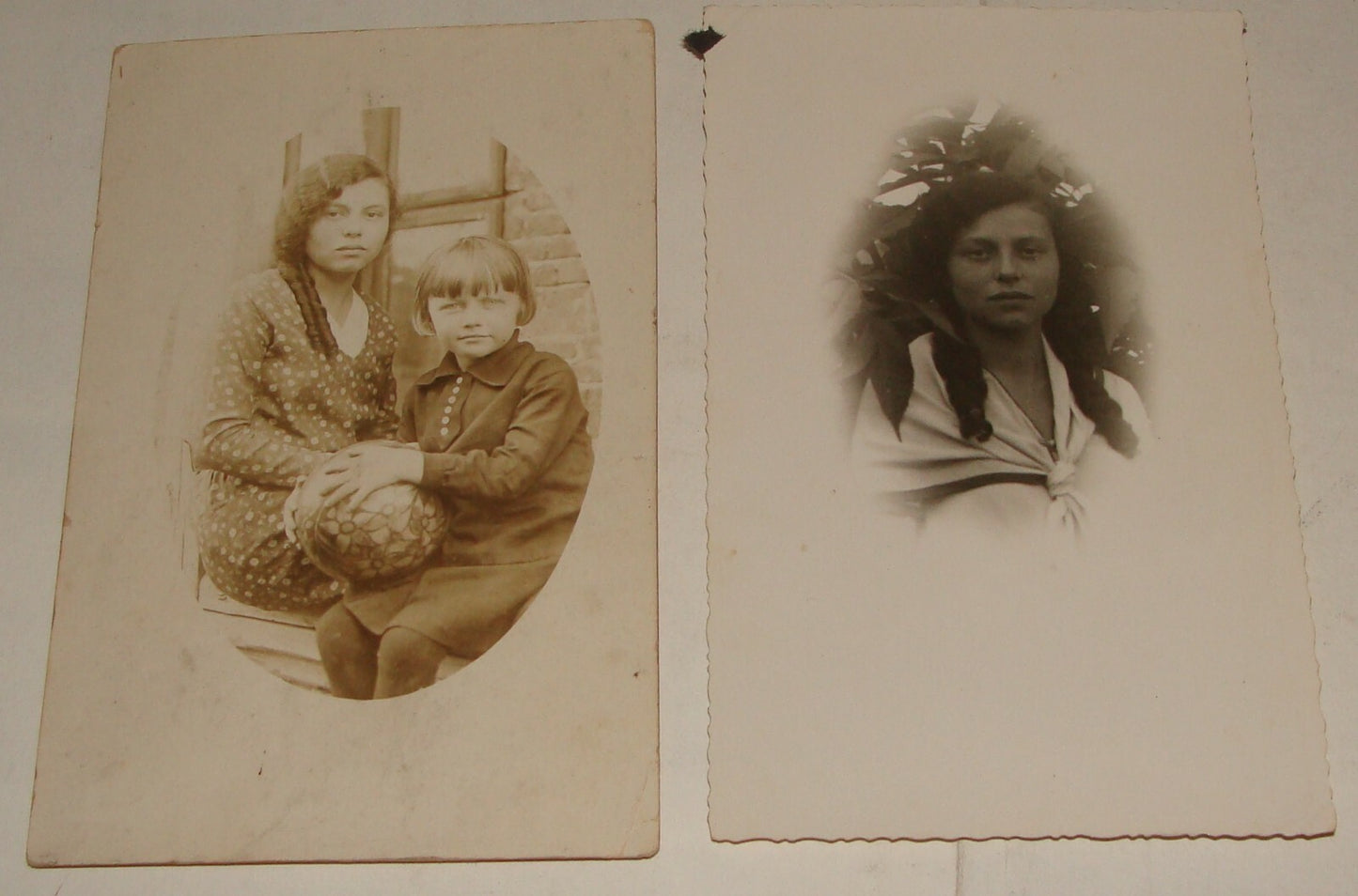 Photo Jewish Judaica Poland x2 Jews 1930s