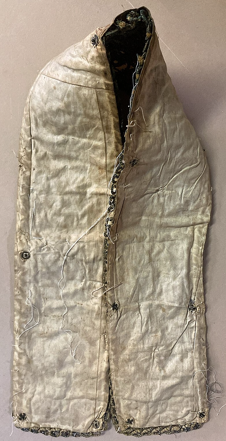 jewish judaica antique silver 'atara' for a tallit [ a crown for a tallit