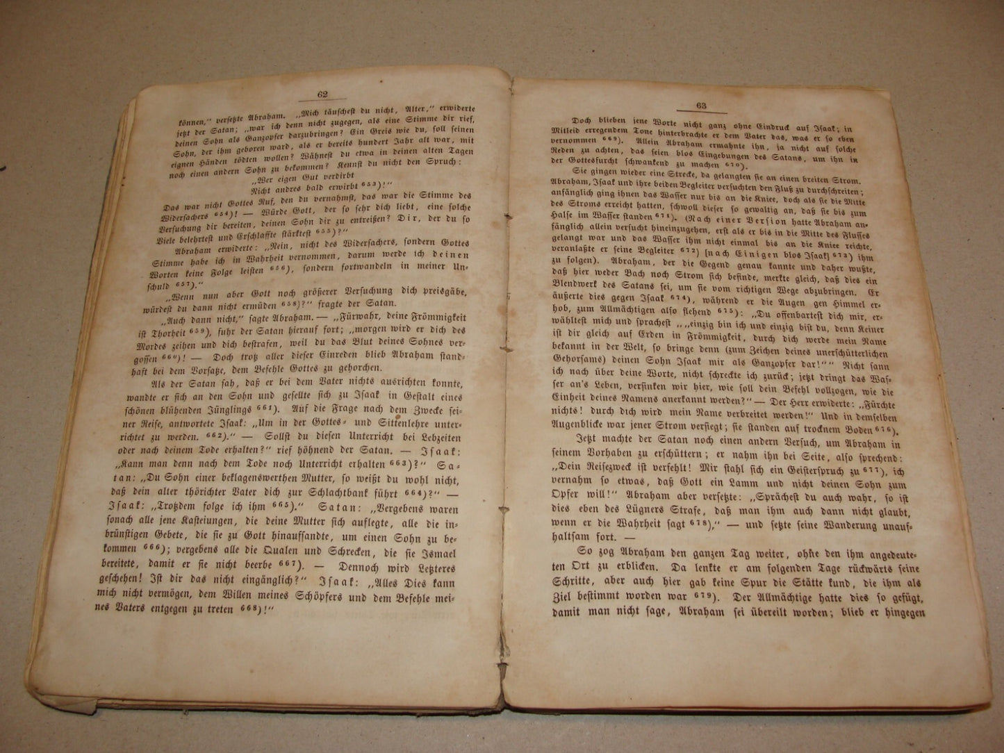 Germany Book Jewish Judaica 1859 German Leipzig Bible Biblical Abraham History