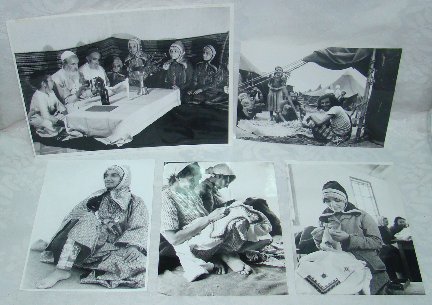 Photo Jewish Keren Hayesod Judaica Israel Israeli x5 Yemenite Immigrants 1950s