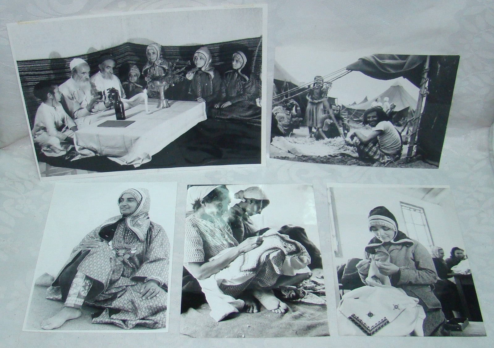 Photo Jewish Keren Hayesod Judaica Israel Israeli x5 Yemenite Immigrants 1950s