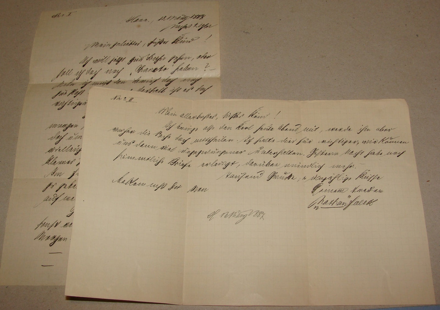 Germany Letter Jewish Judaica Antique 1880s German   Hannover