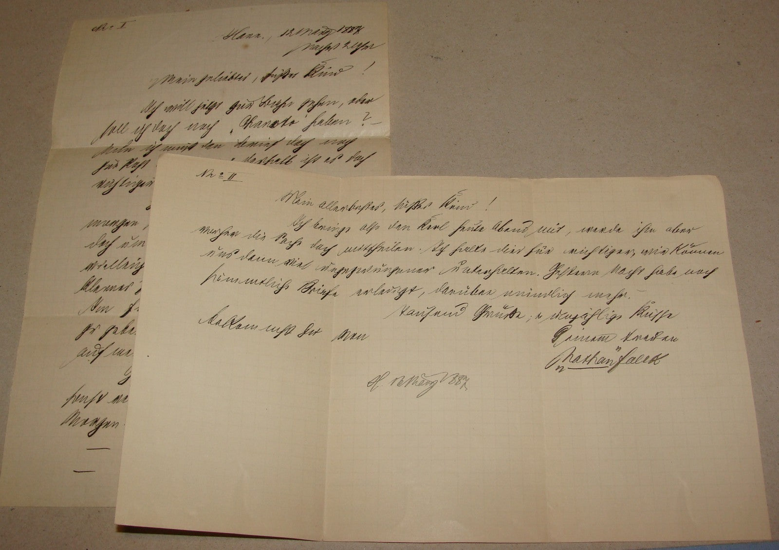 Germany Letter Jewish Judaica Antique 1880s German   Hannover