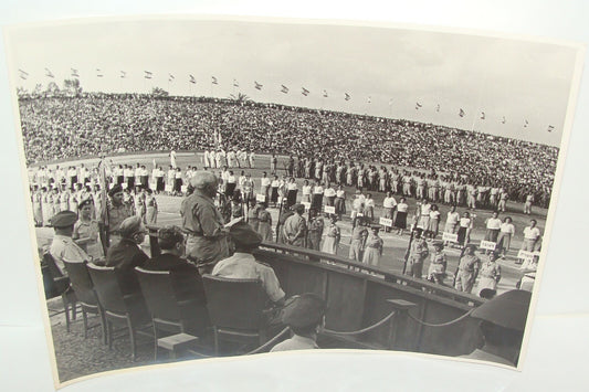 Pol Israel Army Ad Jewish 1950s Prime Minister David Ben Gurion Photo Military