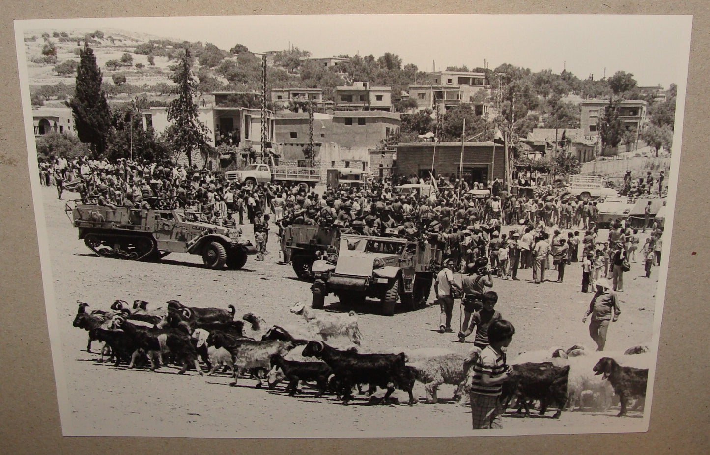 Israel Army Jewish Judaica 1978 Israeli Military Lebanon Meiss Ej Jabal Photo