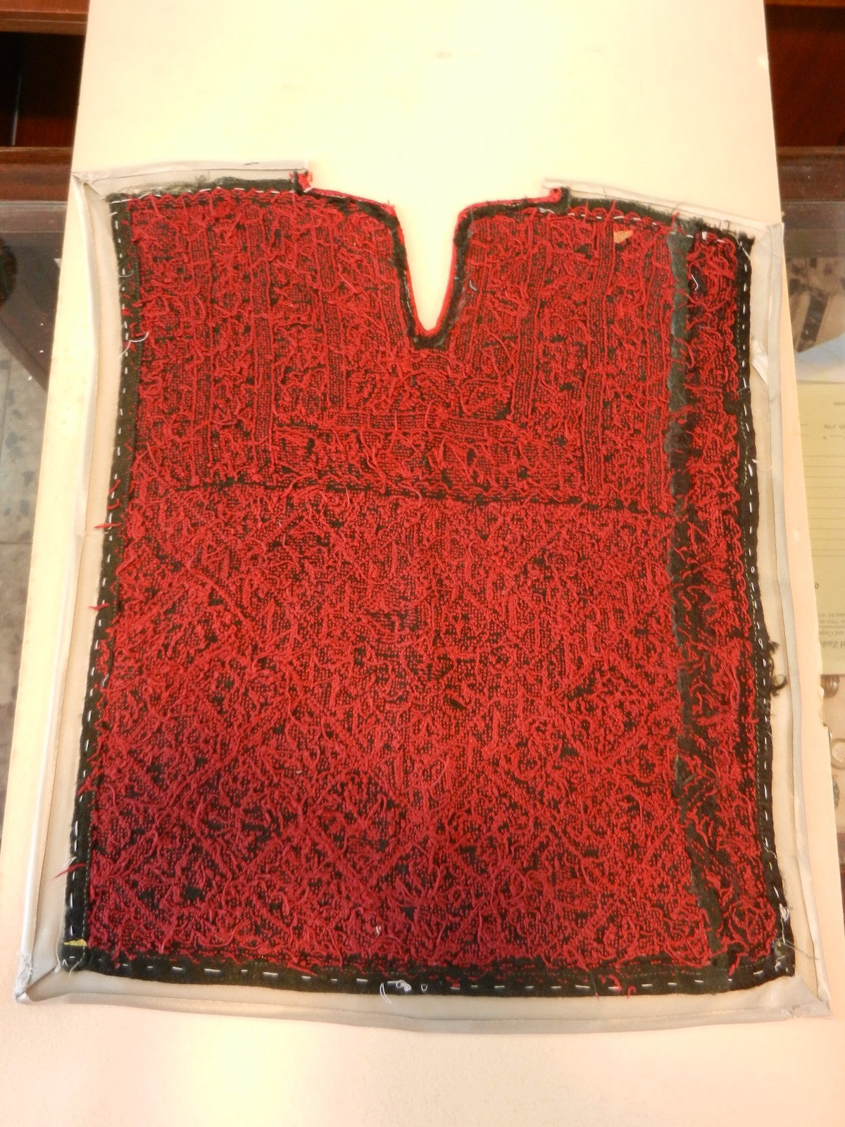 Ad Palestine PALESTINIAN EMBROIDERY DRESS ANTIQUE TRADITIONAL ARABIC FABRIC #