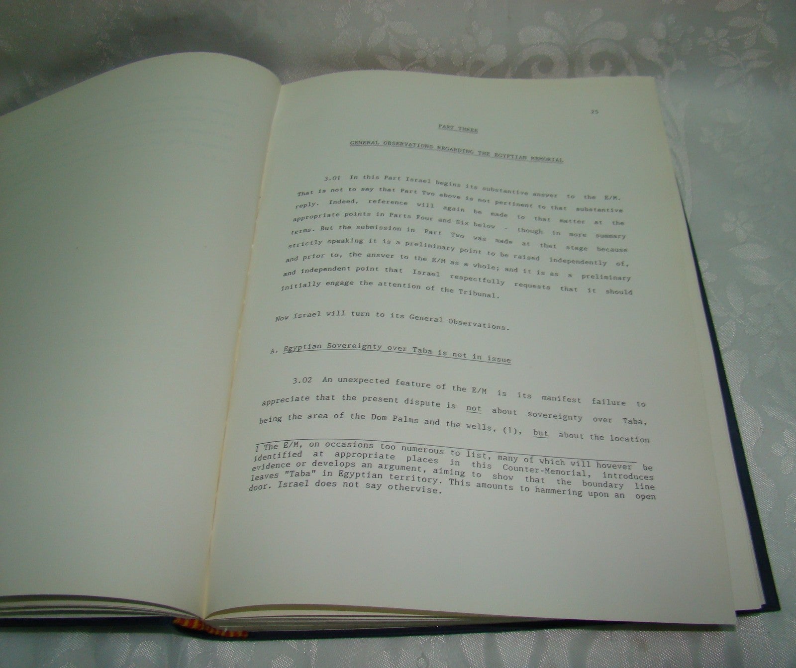 Book Palestine Egypt Israel 1986 Compromise 1986 Arbitration Tribunal Peace Map