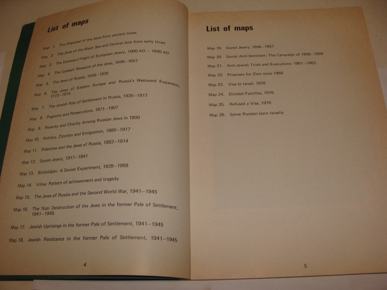 Book Jewish Judaica Soviet Russia Russian Jews History Map Photo Album