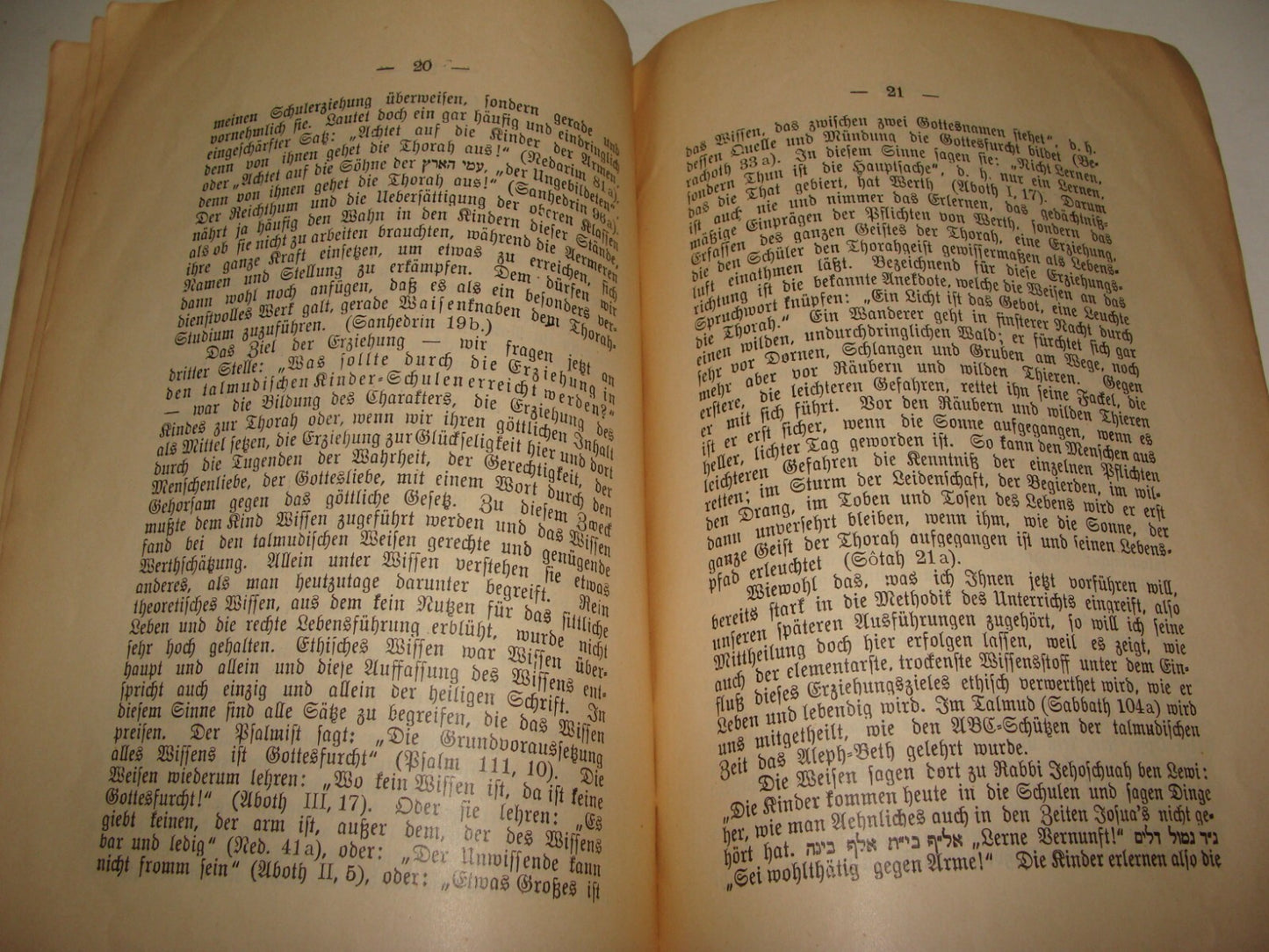 Germany Book Jewish Judaica German Bible Biblical Hebrew TALMUD Dr. Stein 1901