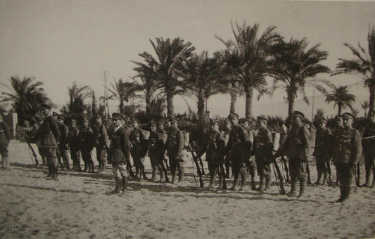 Photo Print 1918 WW1 Jewish Legion British Army Hebrew Soldiers 38th Battalion