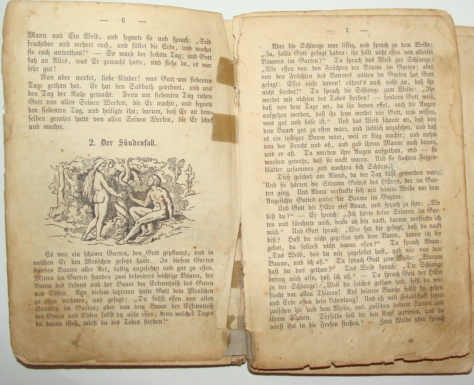 Germany Book Jewish Judaica Antique German History 1830s Bible Engraving RARE