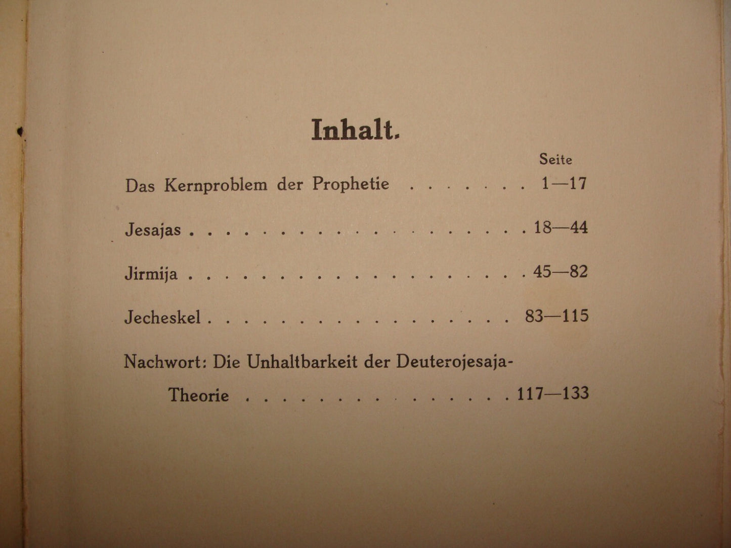 Germany Book Jewish Judaica Rabbi Joseph Carlebach Grossen Propheten German 1932