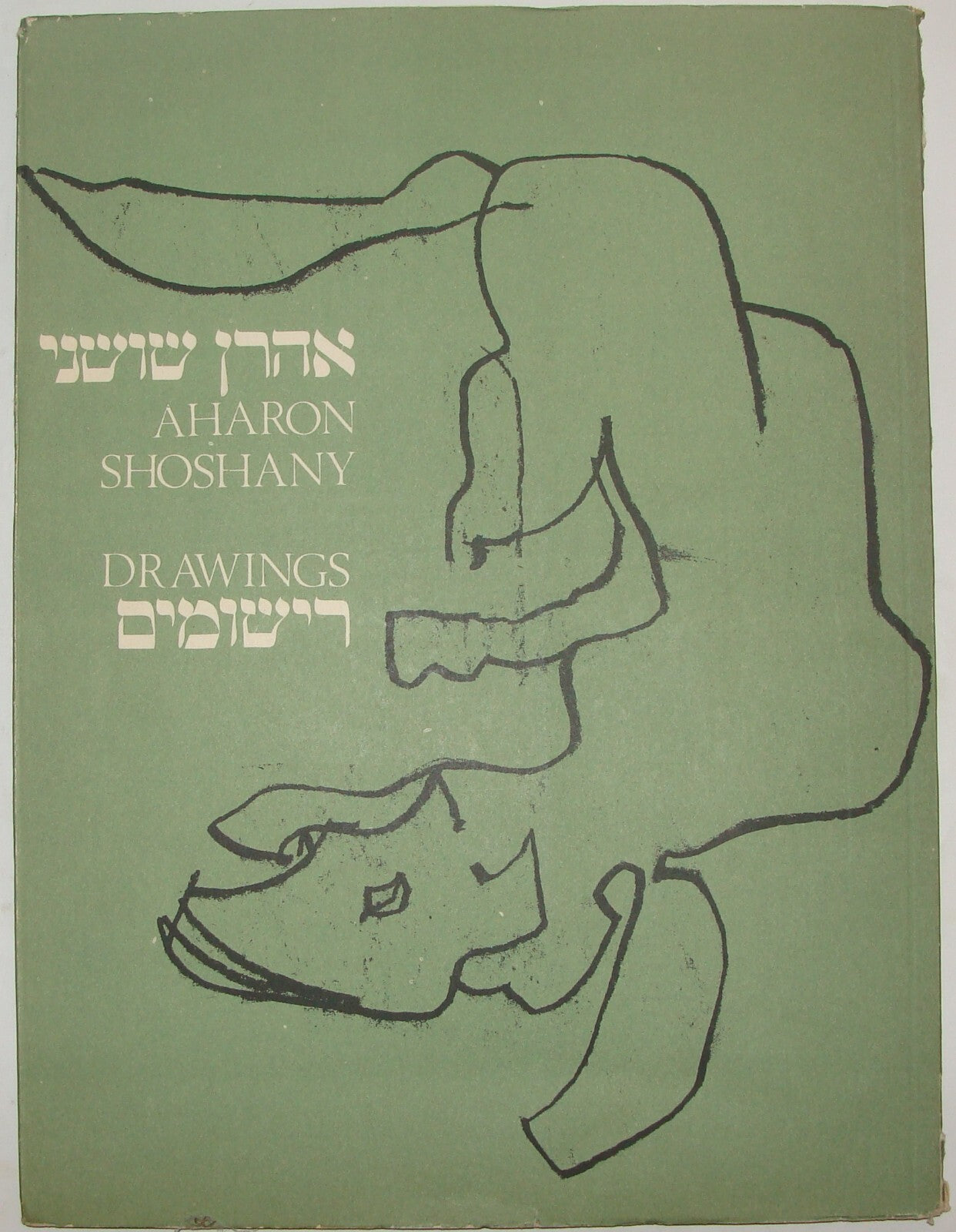 Book Jewish Judaica Israel Israeli SIGNED AHARON SHOSHANY Art Drawings