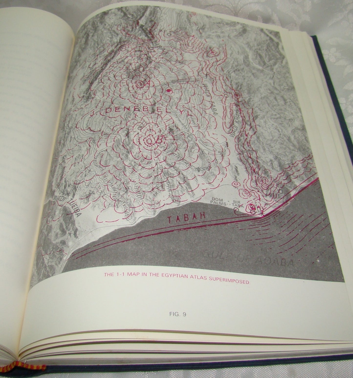 Egypt Israel 1986 Compromise 1986 Arbitration Tribunal Peace Book Palestine Map