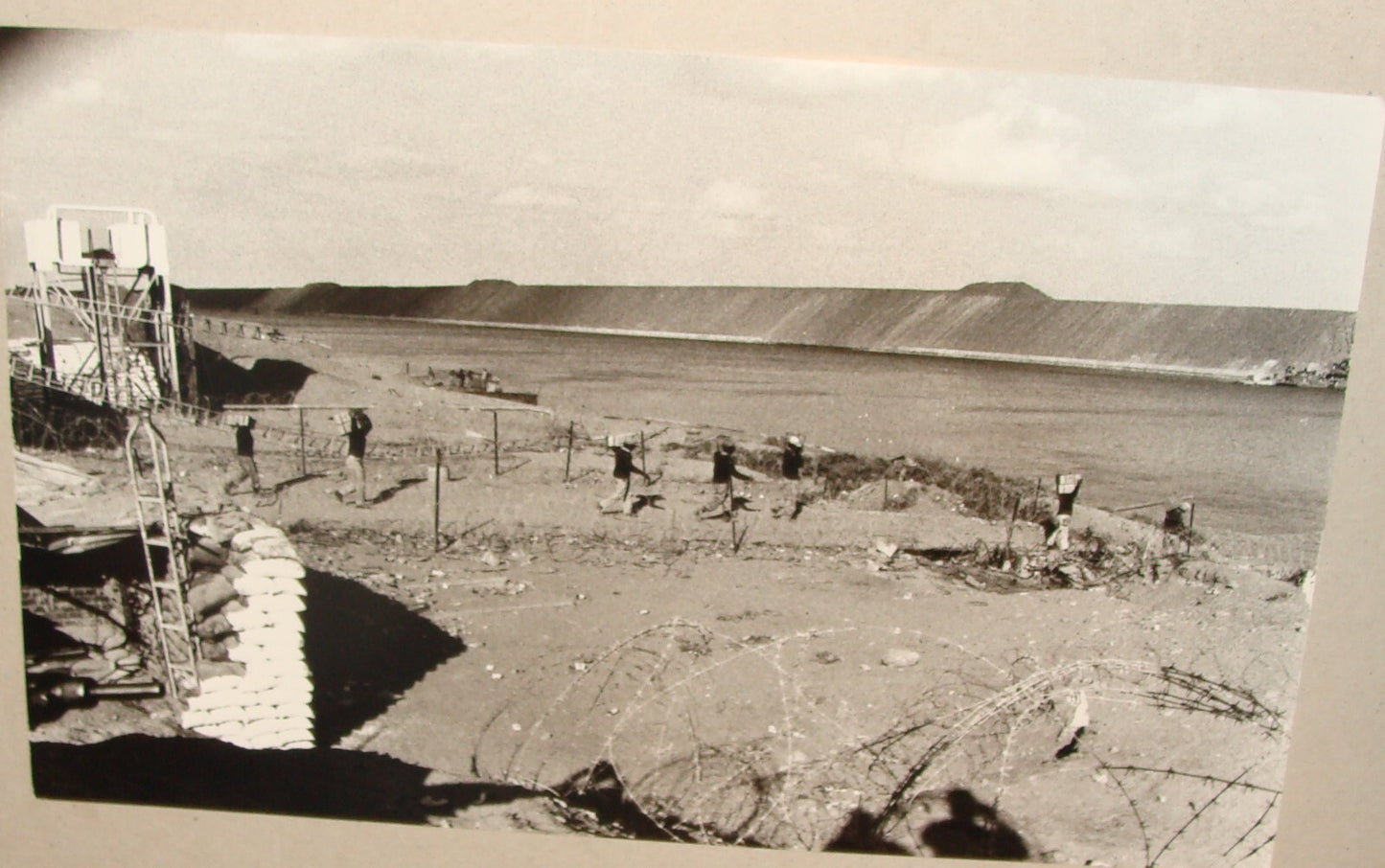 Israel Army RARE 1973 Israeli Military Yom Kippur War Suez Canal Egypt Photo x11