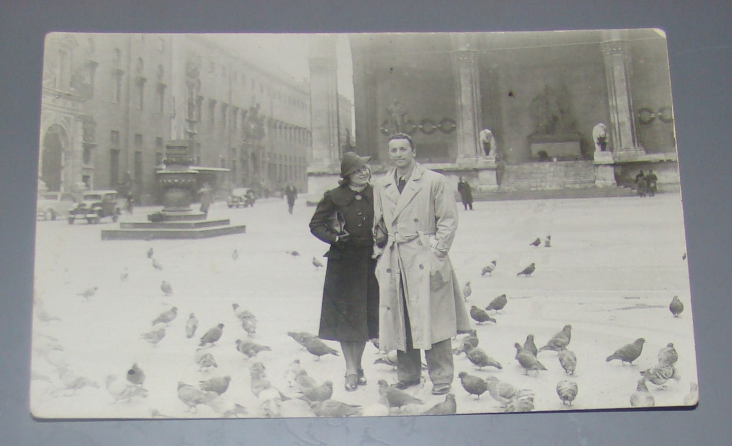 Germany Photo Jewish Letter Judaica ? WW2 1938 Munich English Feldherrnhalle SS