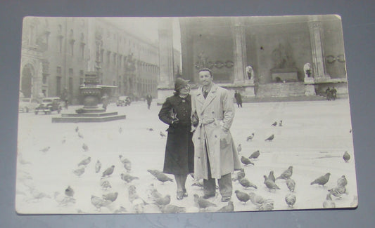 Germany Photo Jewish Letter Judaica ? WW2 1938 Munich English Feldherrnhalle SS