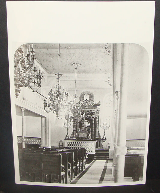 195? Russia Russian Soviet Moscow Rabbi Synagogue Photo Print