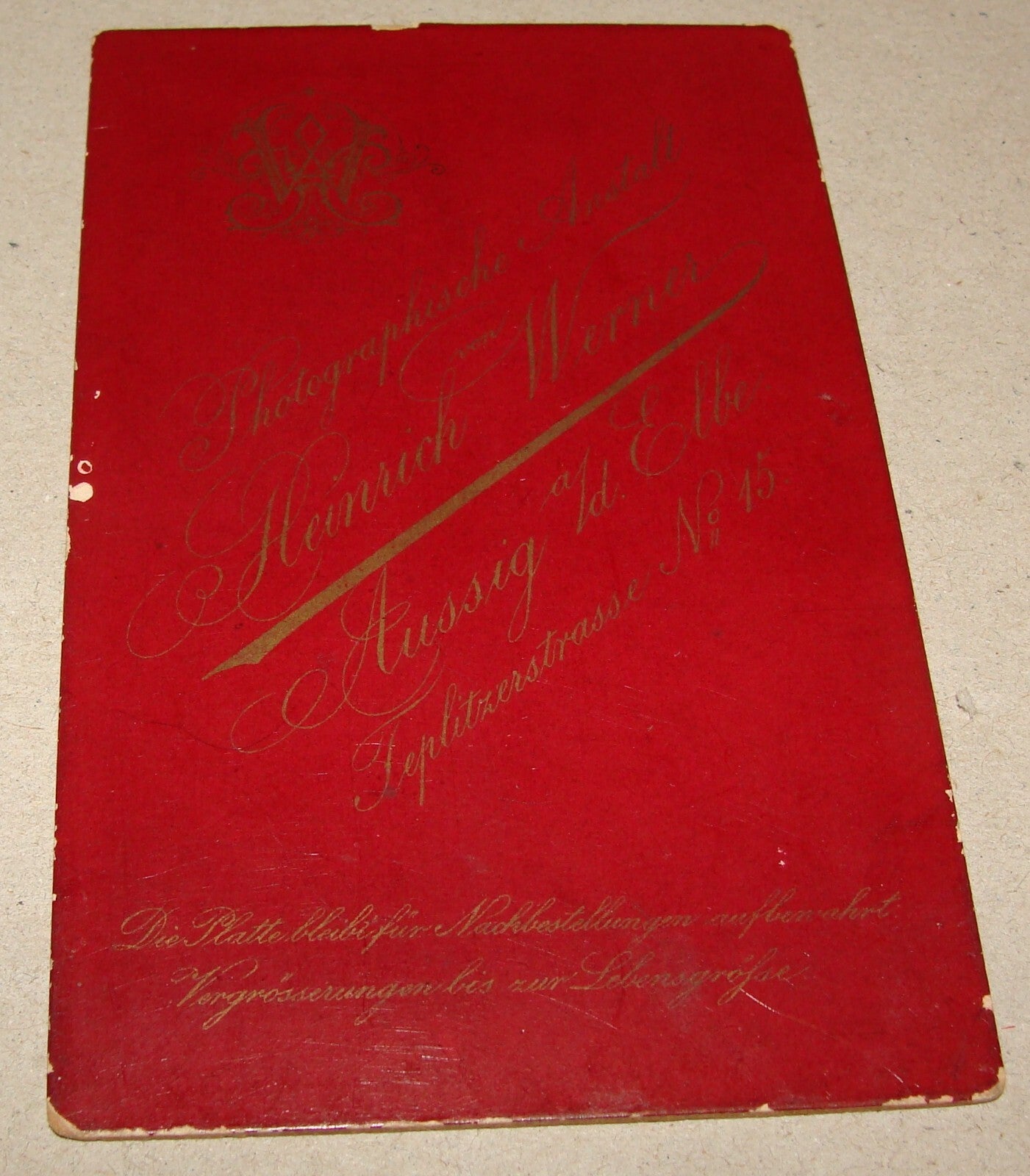 Germany Photo Jewish 1890S   Czech Austria Cabinet HEINRICH WERNER Kids Children