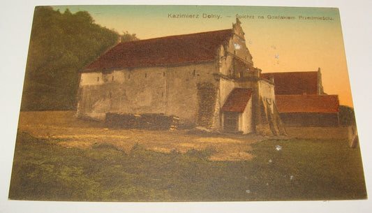 1914 Poland Kazimierz Dolny Gdansk Postcard