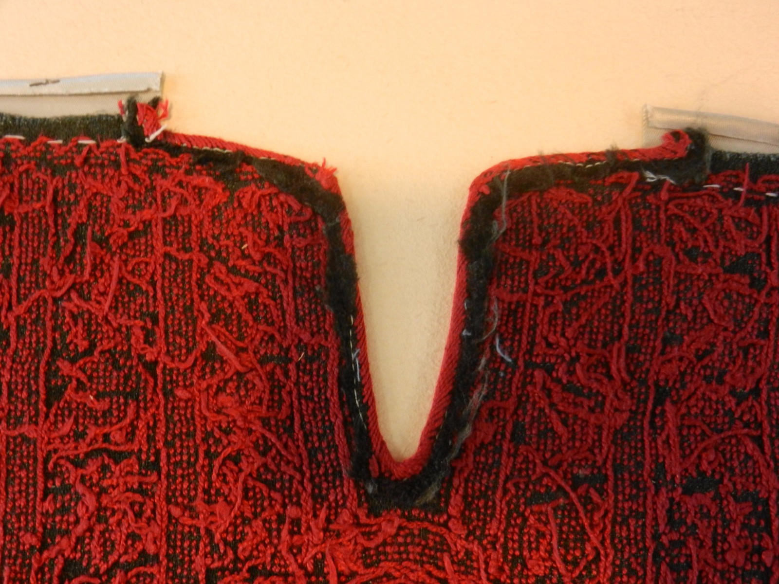 Ad Palestine PALESTINIAN EMBROIDERY DRESS ANTIQUE TRADITIONAL ARABIC FABRIC #