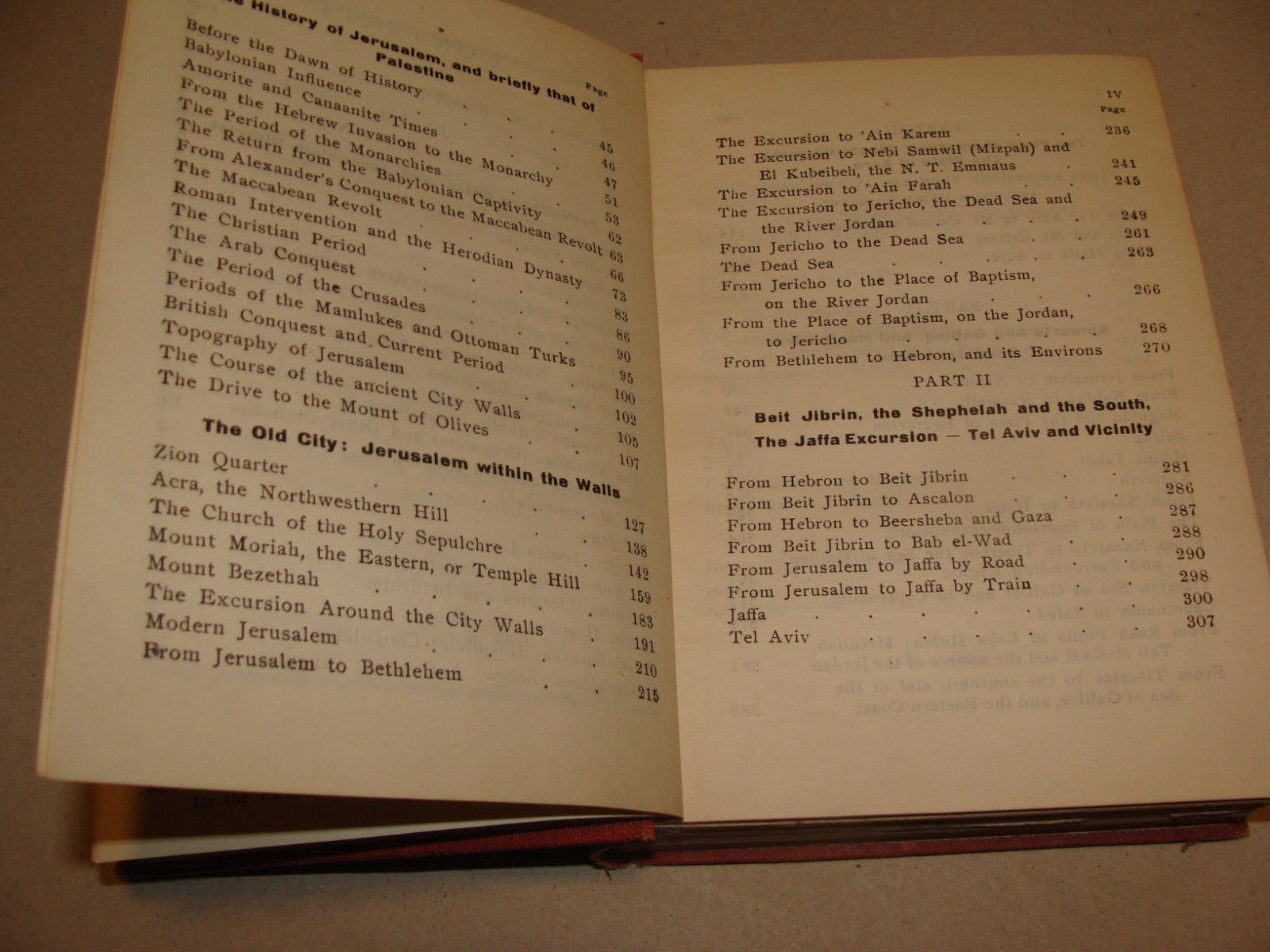 Book Palestine Guide including Trans Jordan Travel 1946 Israel Jerusalem Matson