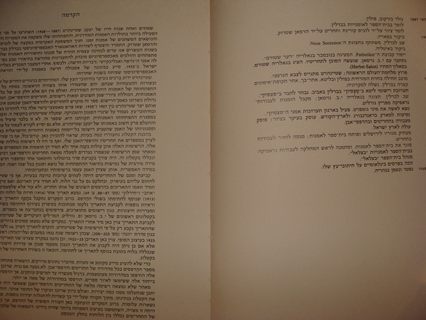 Book Jewish Judaica Israel Israeli Artist Jacob Steinhardt Etching Lithograph