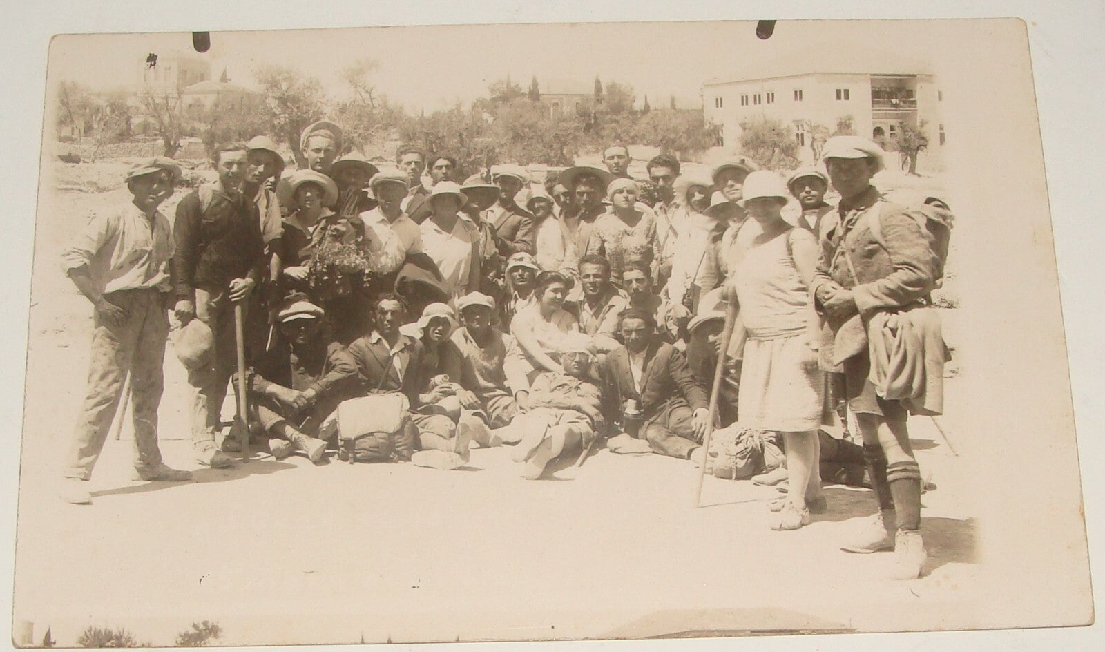 Photo Palestine Jewish Israel 1920s Lot x6 Travel Hebrew Zionist Youth Pioneers