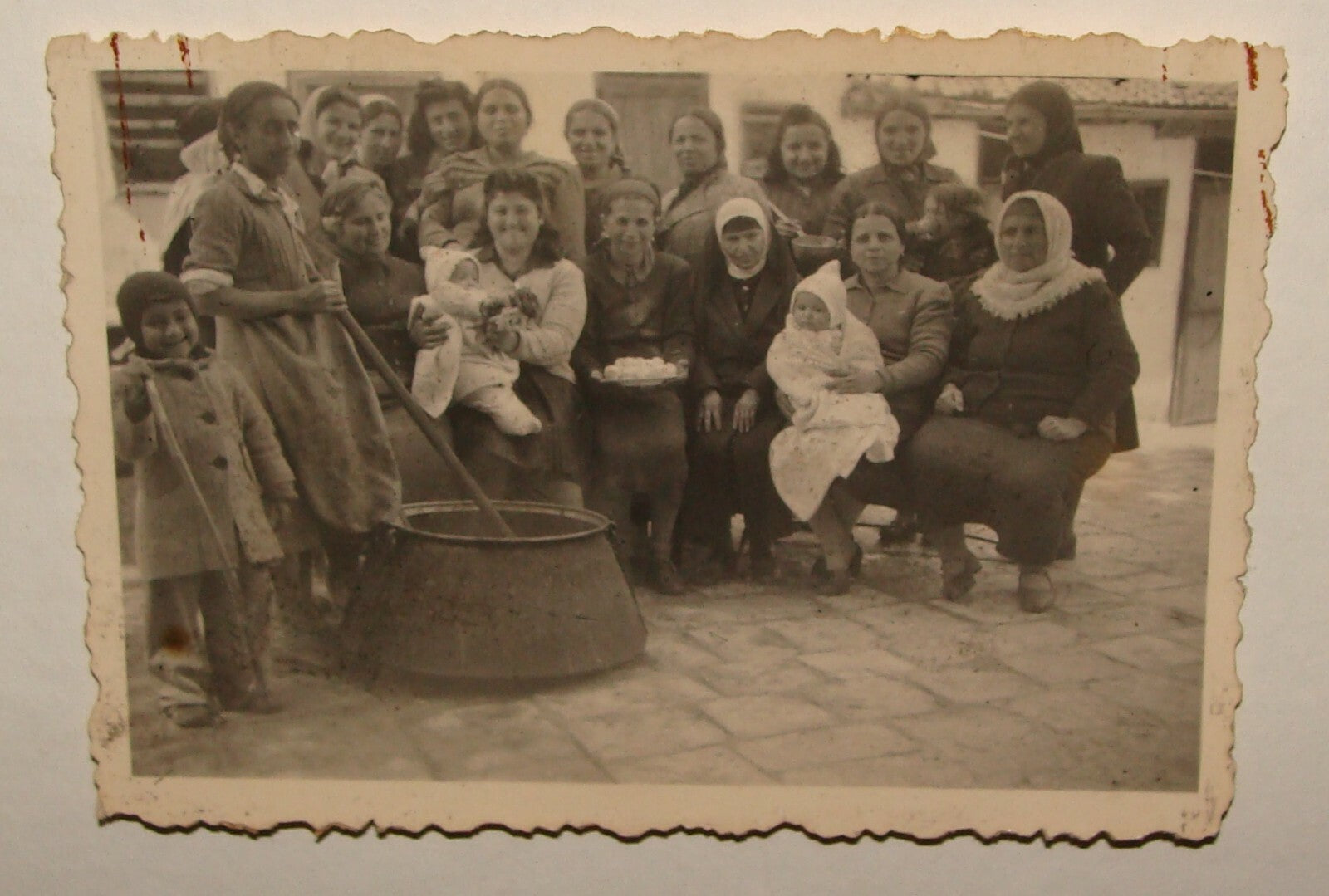 Photo Palestine Judaica 1945 Israel Jerusalem Jewish Sephardic Persian Bukhara ?