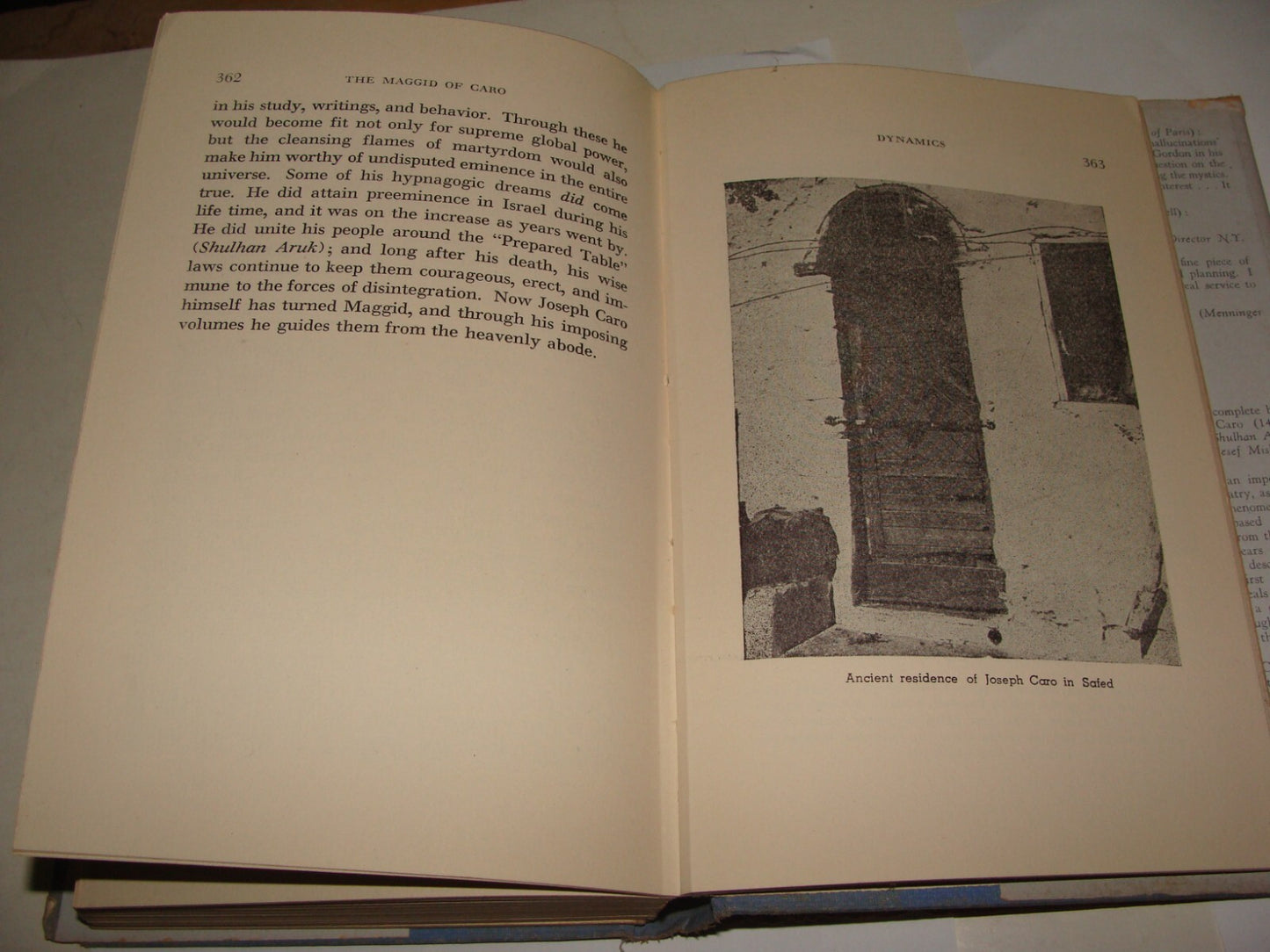 Book Jewish Judaica 1949 Rabbi JOSEPH CARO MAGGID Kabbalah By HIRSCH LEIB GORDON