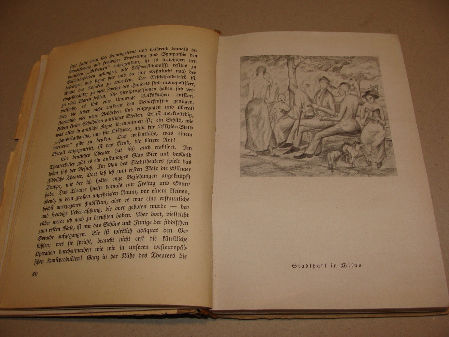 Germany Book Jewish Judaica 1924 German Poland Lithuania East Europe History