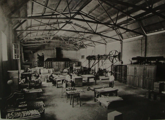 Photo Print, 1925 Palestine Israel Israeli Hebrew HAIFA SHEMEN Factory Company