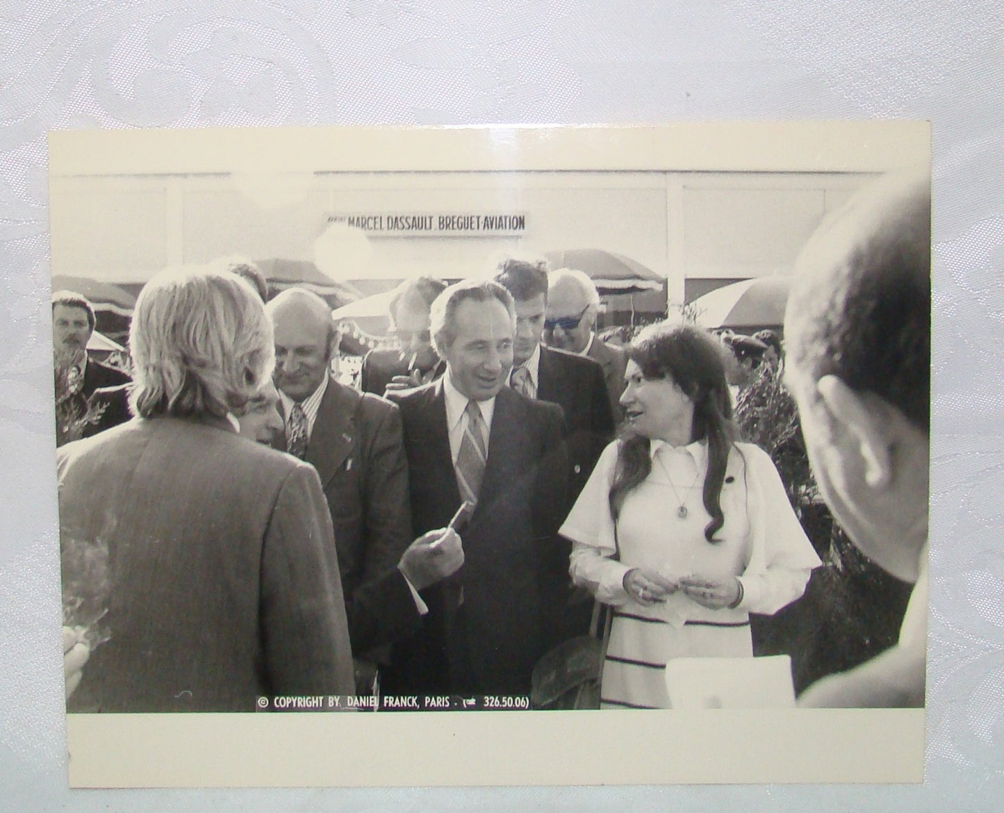 Photo Jewish Israel Minister of Defense Shimon Peres שמעון פרס Original 1975