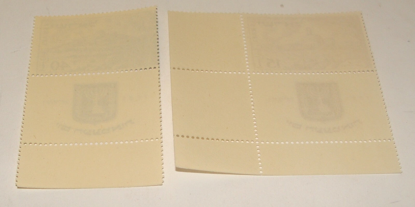 Stamp Israel 1951 Independence Day Scott 46-47 Bale 50-51 Set MNH