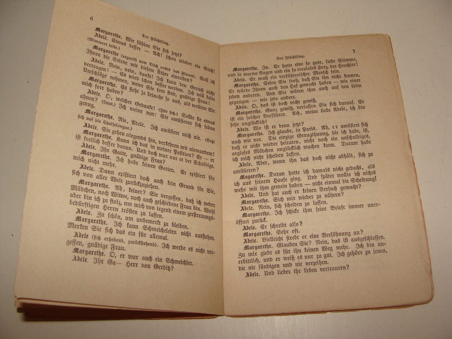 Germany RARE Jewish Judaica HERZL Play THE FUGITIVE Zionist DER FLÜCHTLING