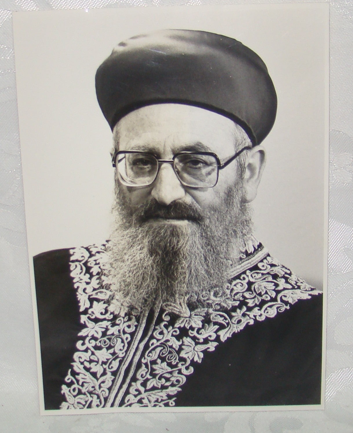 Jewish Judaica Rabbi Press Photo Mordechai Elihau Sephardic Rishon LeZion