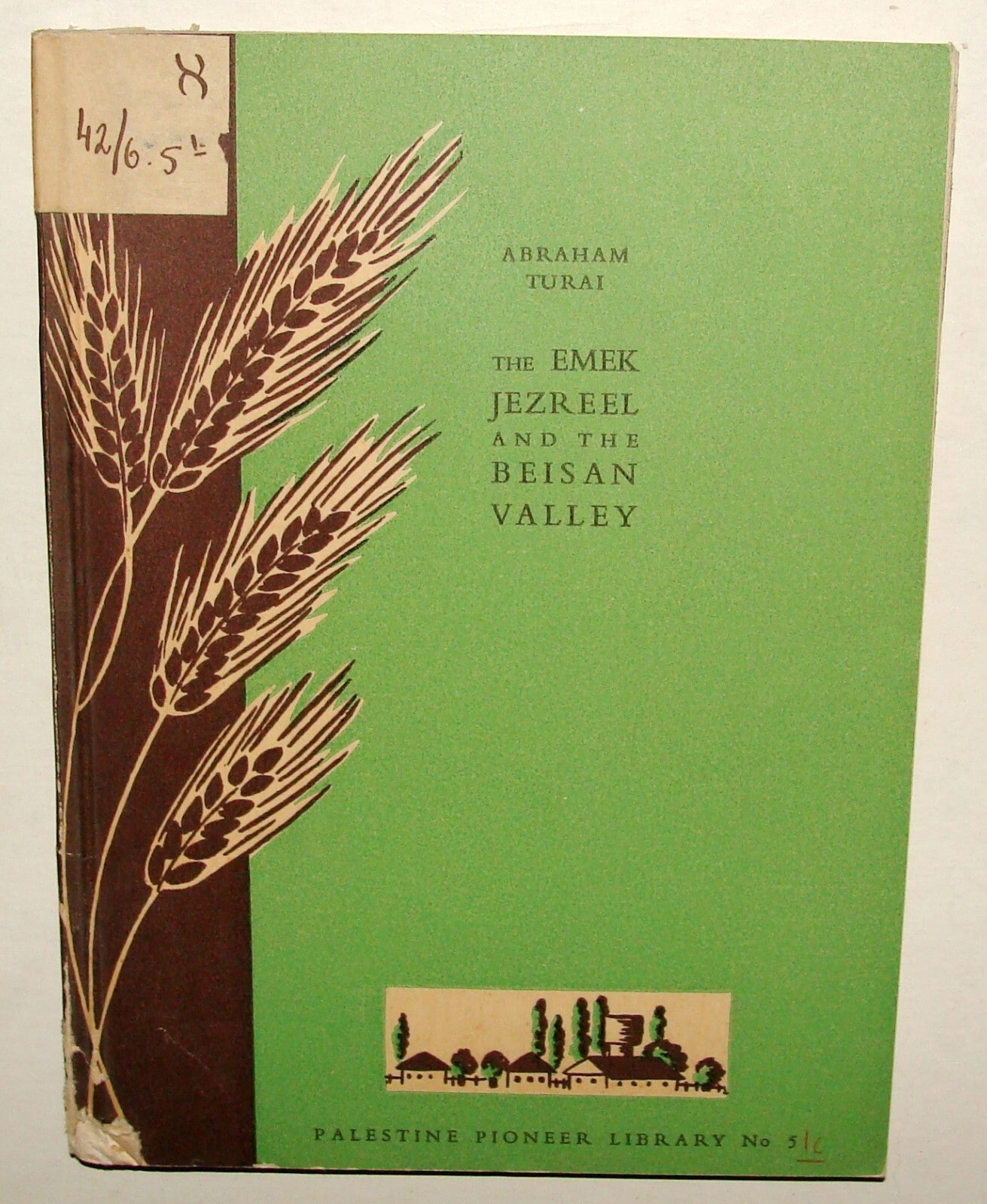 Booklet Palestine Jewish 1947 Israel Emek Jezreel Beisan Valley Photo Zionist