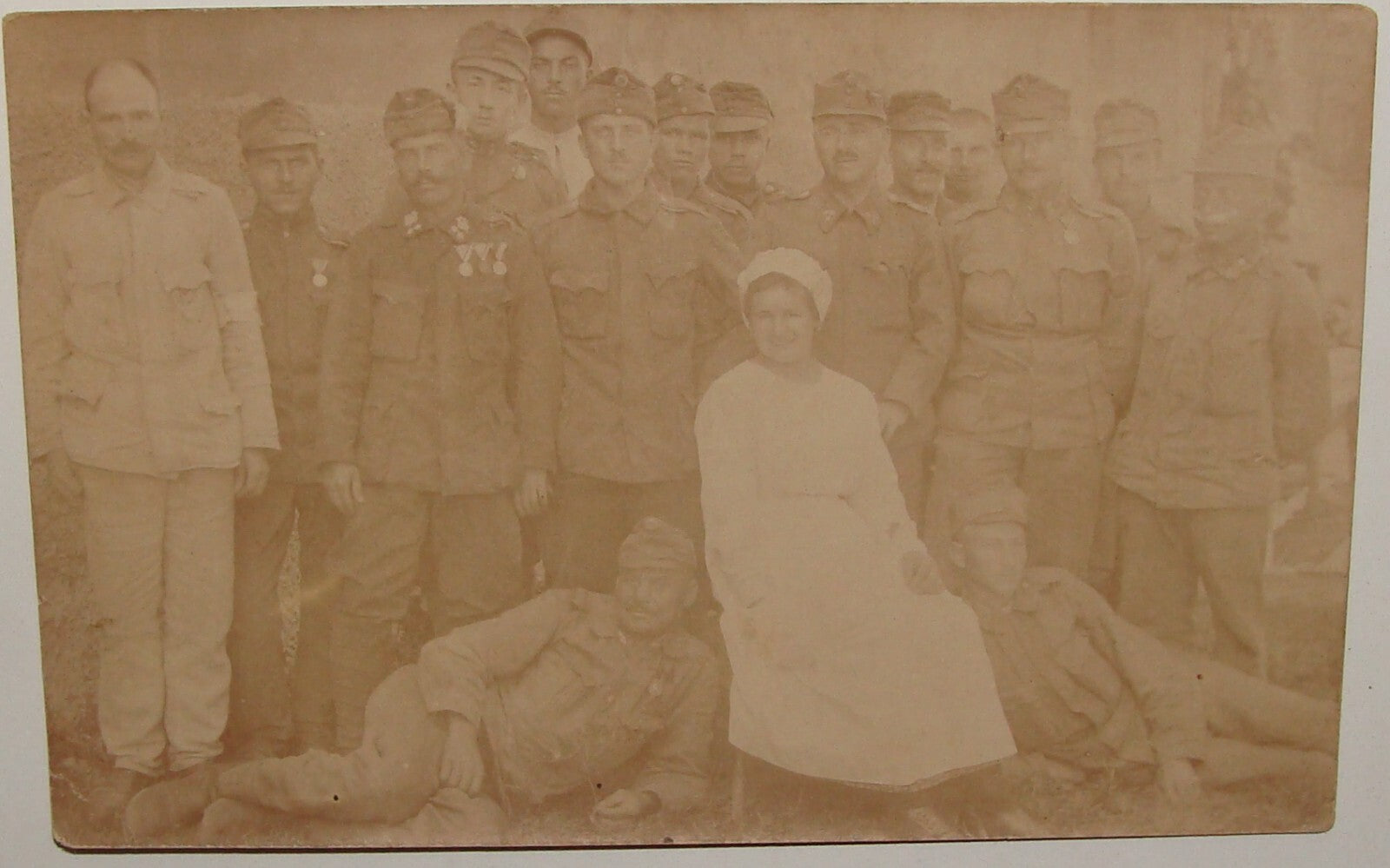 Germany World War I Photo Postcard German Army Military ? Soldiers