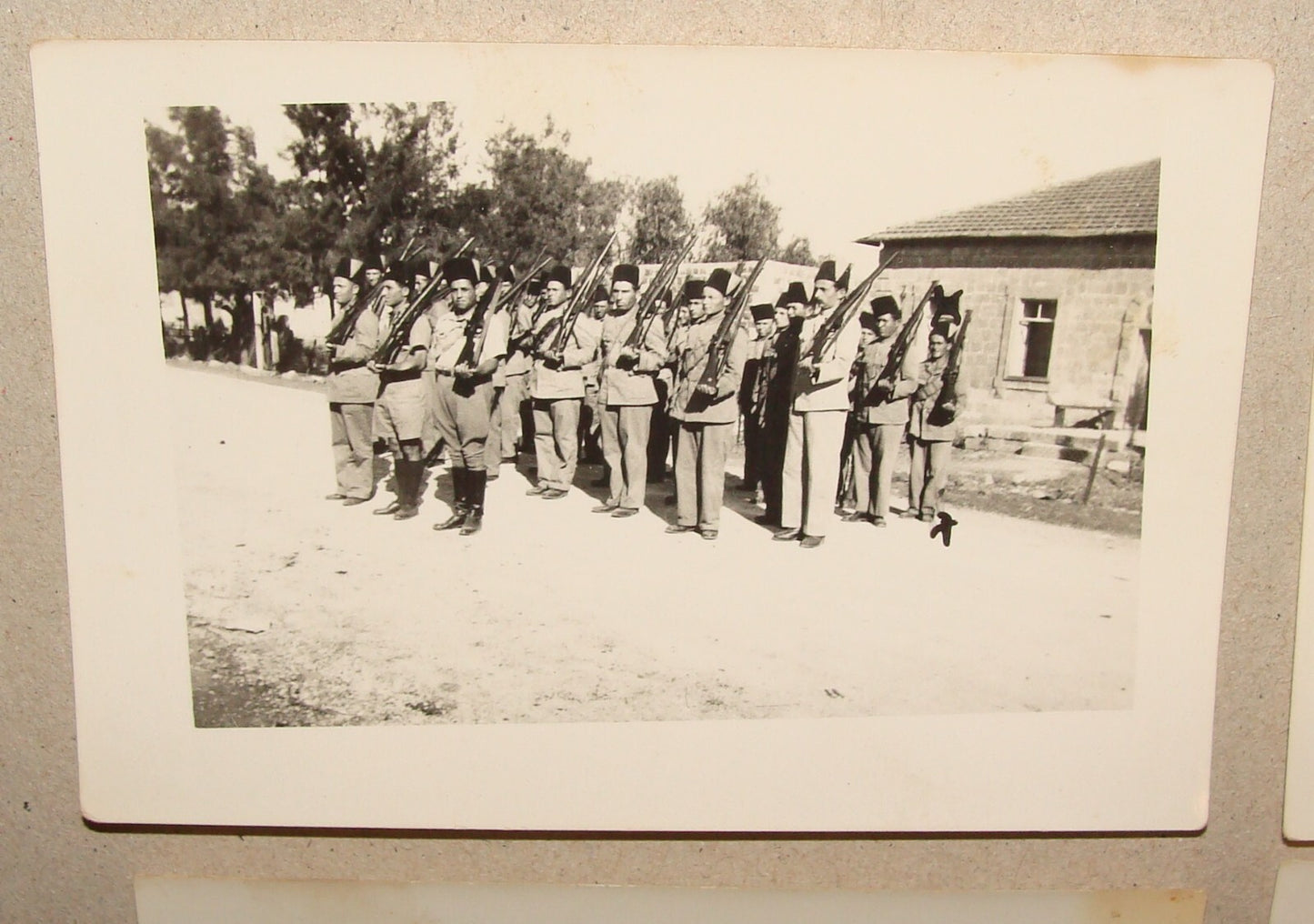 Photo Palestine RARE 1930s-40s Jewish Judaica Israel Hebrew Police NOTRIM x5