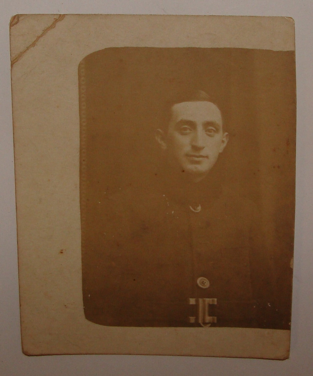 Photo Jewish Letter Judaica 1920s Poland Yiddish Written