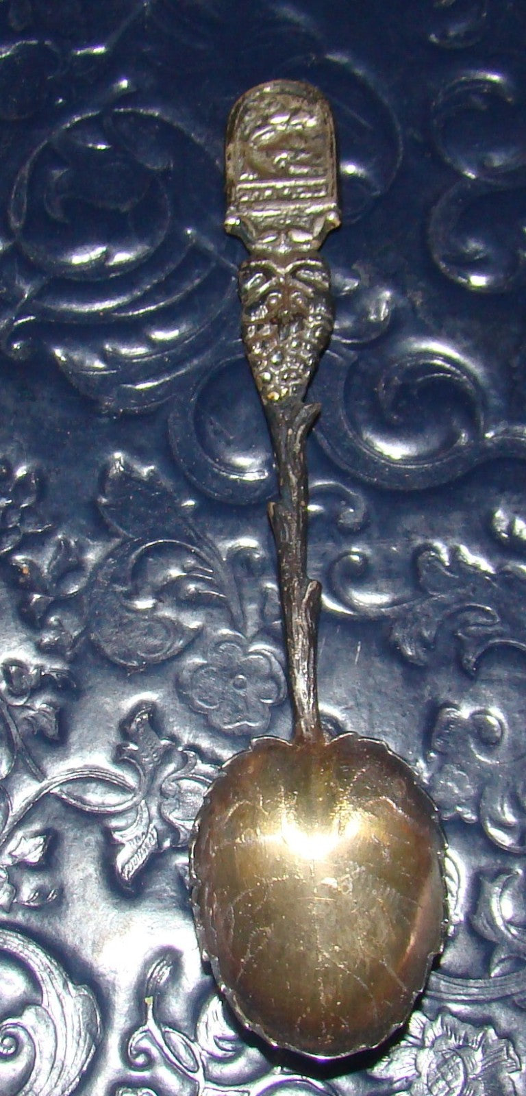 Jewish Judaica Vintage Hazorfim Israel Silver Spoon Rachel Tomb