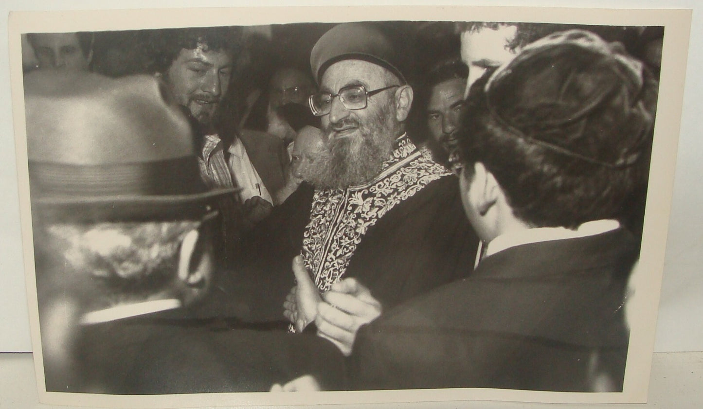 Photo Jewish Judaica Israel Israeli Sephardic Rabbi Nissim הרב יצחק נסים