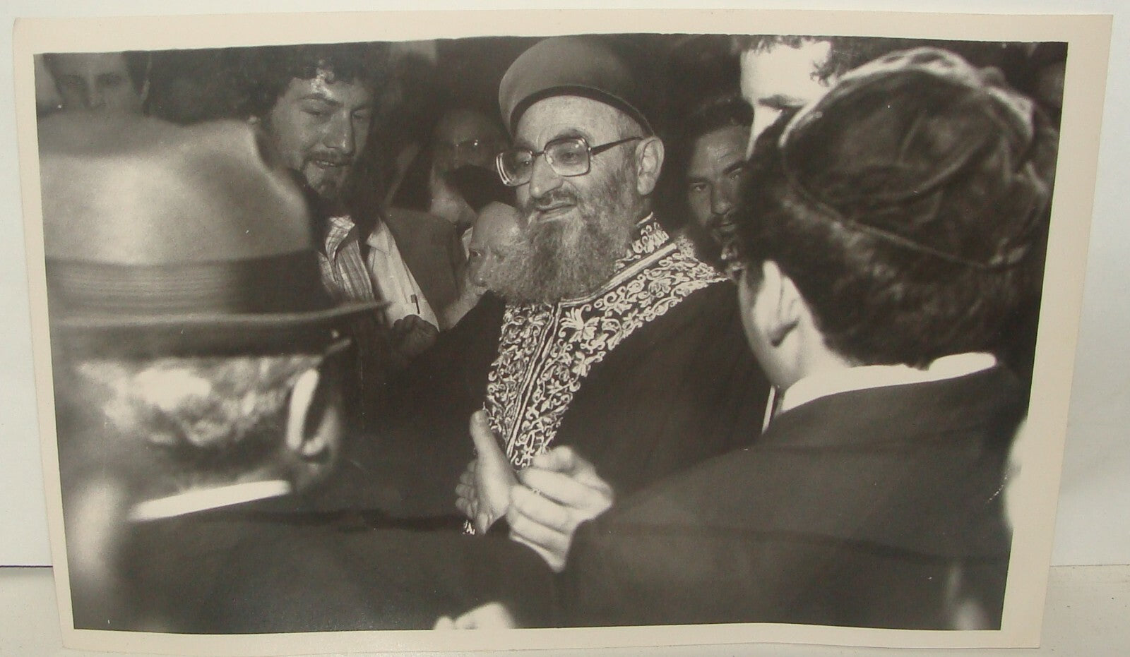 Photo Jewish Judaica Israel Israeli Sephardic Rabbi Nissim הרב יצחק נסים