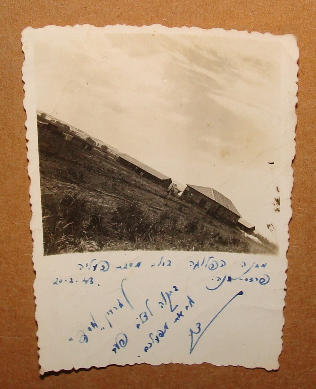 Photo Palestine Jewish Judaica 1943 Israel Pardes Hanna Pioneers