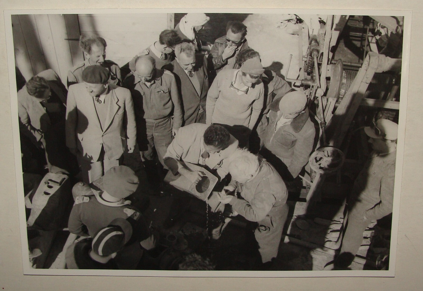 Pol Photo Jewish Judaica 1950s Israel Israeli Prime Minister David Ben Gurion