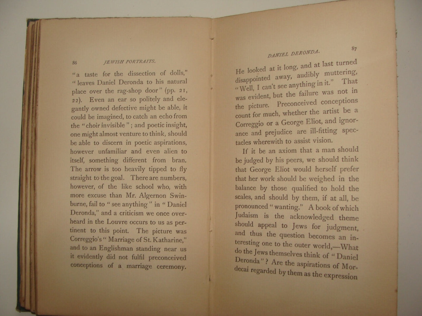 Ad Jewish Judaica Antique 1888 Portraits By Lady Magnus London History 1st